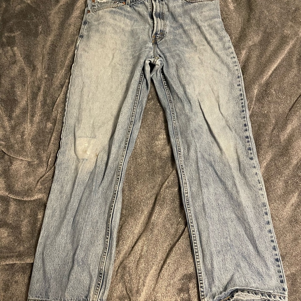 Levi's Men's Classic Light Blue Straight Jeans